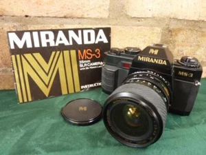 Una bonita lente vintage Miranda MS-3 35mm cámara SLR 28-70MM con flash - Imagen 1 de 1