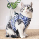 Cat Walking Rope Vest Polyester Canvas Travel Kitten Leash Dog