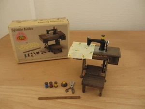 Sylvanian Families Calico Critters Vtg Sewing Machine SINGOR RARE Original Japan - Picture 1 of 24