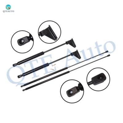 Juego de 4 soportes de elevación de puerta levadiza delantera-trasera para Mitsubishi 3000GT 1991-1999 Foto 1 de 4