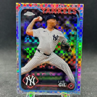 Luis Gil 2024 Topps Chrome Update X-Fractor New York Yankees #USC160 - Image 1 of 2