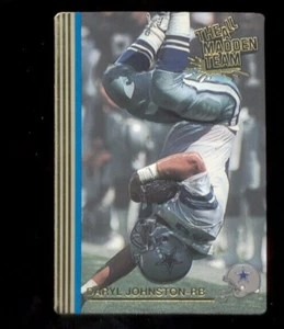 1993 AP Action Packed All Madden DARYL JOHNSTON Dallas Cowboys Card Mint - Picture 1 of 1