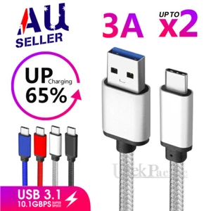 TypeC USB Data FAST Charging Cable For Samsung S25 S24 S23 S22 Ultra HUAWEI OPPO - Picture 1 of 11