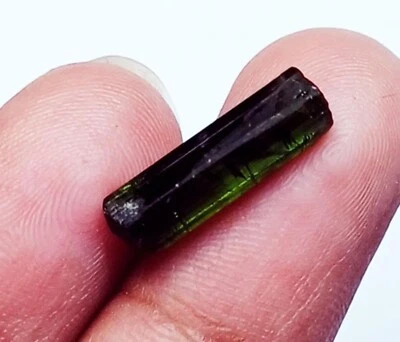 Bi - Color Tourmaline Rough Loose Gemstone 3.25 Ct Certified Rough For Sale - Image 1 of 4
