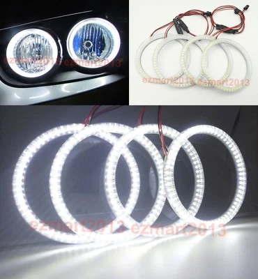 Anillo halo LED para Chevrolet AVEO Sonic T300 11-14 faro ojo de ángel DRL blanco Foto 1 de 4