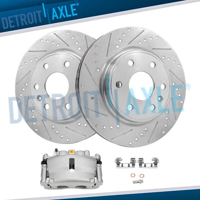 Pinça direita rotores frontais perfurados para Buick Enclave GMC Acadia Saturn Outlook - Imagem 1 de 4