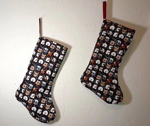 Strumpf Urlaub Hundegesichter - Bild 1 von 2