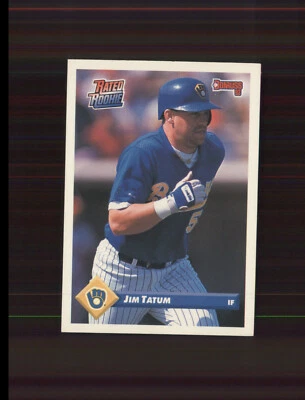 1993 Donruss #341 Jim Tatum - Image 1 of 2