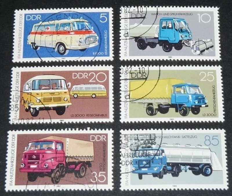 Germany GDR-Commercial vehicles,Bus,Truck-free shipping-good used - Image 1 of 1