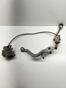 2005 POLARIS PREDATOR 500 OEM NISSIN REAR BRAKE MASTER CYLINDER & CALIPER - Picture 1 of 11