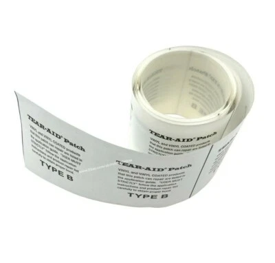 Bounce House Vinyl Repair Tape 3" Wide Clear Elastic Patch Sold By The Foot - Image 1 of 4