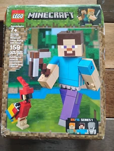 LEGO Minecraft Minecraft Steve BigFig with Parrot 21148 - Picture 1 of 3