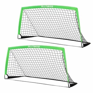 RUNBOW 6x4 ft Portable Kids Soccer Goal for Backyard Practice Soccer Net - Picture 1 of 4