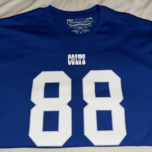 Indianapolis Colts #88 Marvin ￼Harrison Mens 2XL Mitchell & Ness T-Shirt ￼New