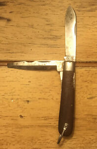 Vintage  CASE Pocket Knife TESTED XX TL29 Military Antique