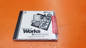 ⭐️⭐️⭐️⭐️⭐️ Microsoft Works & Microsoft Money 95 Software - Picture 1 of 4