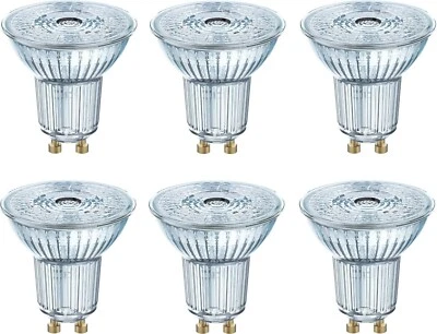 6x Bellalux GU10 LED Spot Reflektor Lampe 4,3W= 50W kaltweiß Leuchtmittel 4000K - Bild 1 von 4