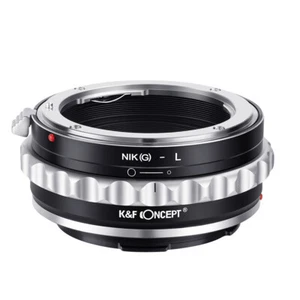K&F Concept Lens Adapter For Nikon F (G-Type) Lens to L Mount Leica SL Camera - Picture 1 of 8