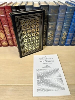 Night, Elie Wiesel, Easton Press, Near Mint, Rare, Vintage, Leather - Image 1 of 4
