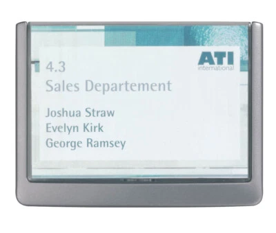 Türschild Namensschild Büroschild Schildsystem Durable CLICK SIGN 14,9 x 10,55cm