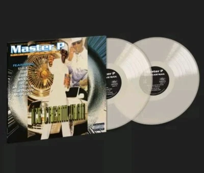 NEW Master P Ice Cream Man 2LP Milky Clear Colored Vinyl NO LIMIT Reissue SEALED Foto 1 de 4