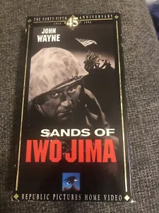 VHS-Sands Of Iwo Jima-MULTIPLE VHSs SHIP FREE!, SEE STORE!!! - Picture 1 of 2