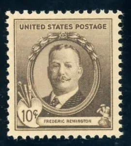 US Stamp #888 Fredrick Remington 10c - PSE Cert - SUPERB 98 - MNH - SMQ $50.00 - Picture 1 of 2