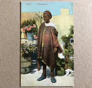 CPA — Maroc — garçon maure — Benzaquen - Tanger — circa 1910. - Imagen 1 de 2
