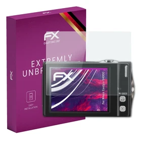 atFoliX Glass Protector for Nikon Coolpix S4000 9H Hybrid-Glass - Picture 1 of 8