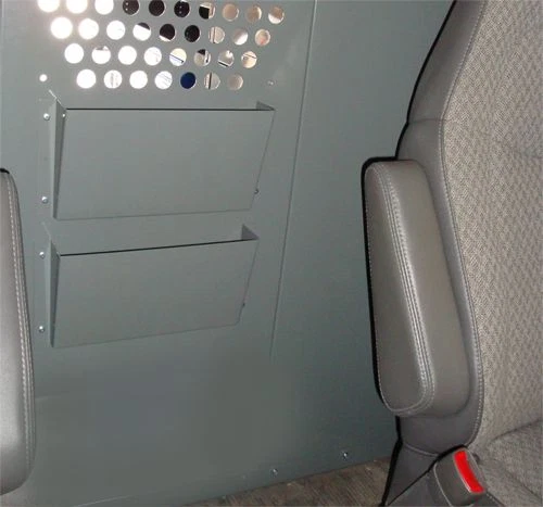 True Racks Two Slot File/binder/paper Holder for Van Safety Partition