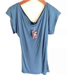 Soprano Blue Tunic Top, Juniors Size Small, NWT - Picture 1 of 6