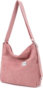 Corduroy Tote Backpack Crossbody Bag for Women, Convertible Shoulder Bags Design - Picture 1 of 12