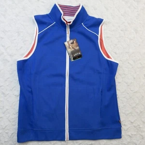 NWT Orvis Trout Bum Vest Womens Large Blue Full Zip New - Picture 1 of 7
