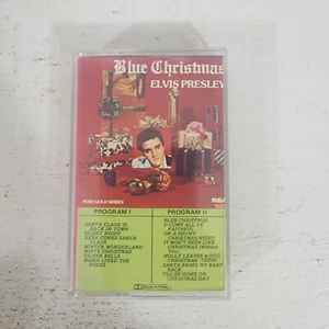Elvis Presley Blue Christmas Audio Cassette - Picture 1 of 1
