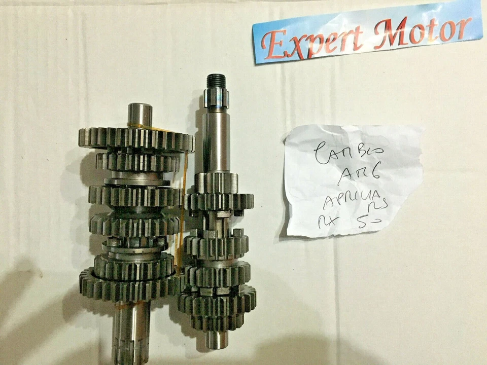 WIESSE JAPAN PARTS CAMBIO MARCE COMPLETO MOTORE AM6 APRILIA YAMAHA RS RX TZR HM 50 SEI MARCE NUOVO