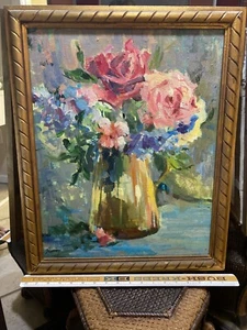 Sweeney Oil Painting Estate Find 18” x 22” Framed Original - Picture 1 of 4