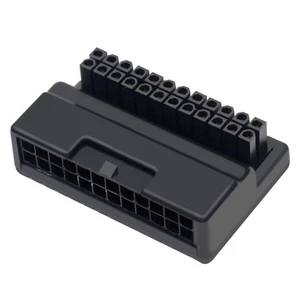 ATX Power 90°TURN 24-Pin Motherboard Computer Mainframe Adapter DIY Teile - Bild 1 von 5