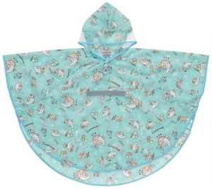 Poncho Pioggia Pattinatore Impermeabile Bambini Cinnamoroll Sanrio Altezza 110-125cm  - Foto 1 di 9