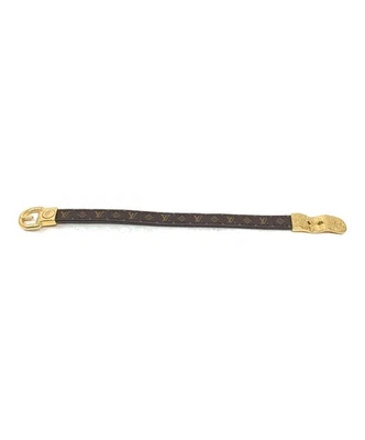 Bracciale originale LOUIS VUITTON Monogram Brasserie FassYour LV tela e metal... - Immagine 1 di 4