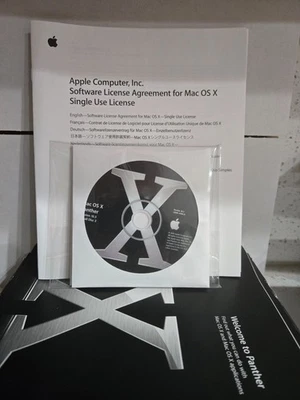 Mac OS X Panther Version 10.3 _ Family Pack For Up to 5 Computers _ M9228LL/A - Image 1 of 2