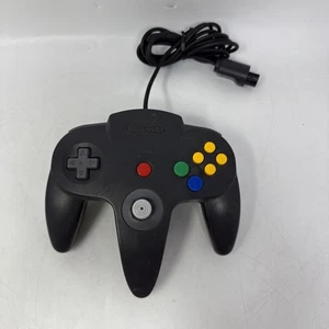 Nintendo 64 N64 Controller Nero Autentico Funtastic Teal Tight Stick NUS-005 - Foto 1 di 6