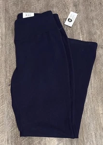 NWT Style & Co Bootcut High Rise Petite Size PL Navy Pull On Stretch Pants - Picture 1 of 6