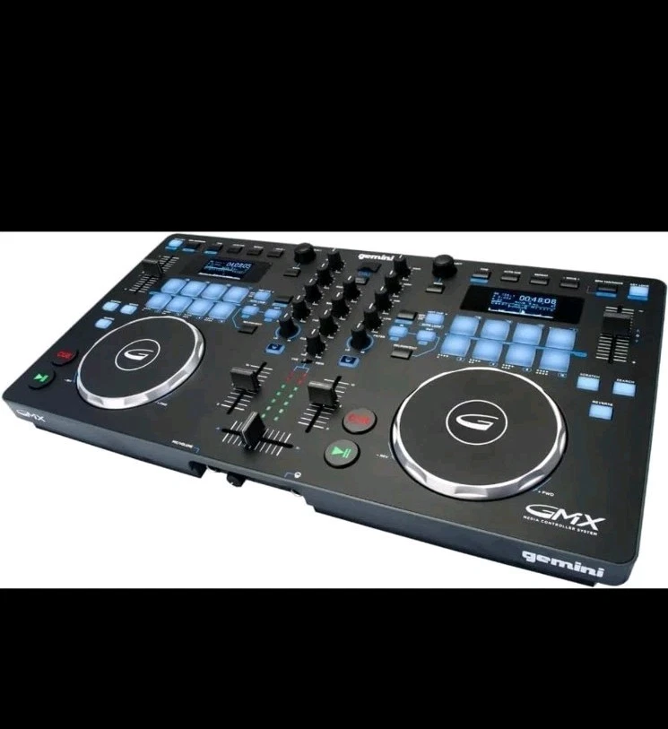 Gemini GMX Professional DJ Audio Equipment GMX MIDI Controller Dual Media Player - Image 1 of 4