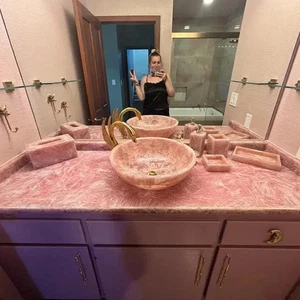 Amazonit grün Marmor poliert große Platten für Fliesen Arbeitsplatte Esstischplatten - Bild 1 von 11