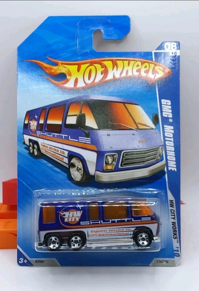 Hot Wheels City Works GMC Motorhome d - Image 1 of 1