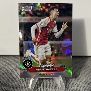2023-24 Topps Stadium Club Cromo UCL - Gabriel Martinelli #41 Refractor - Imagen 1 de 4
