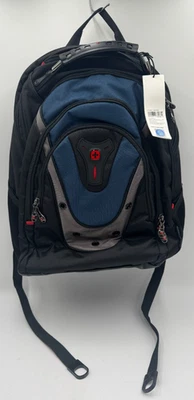 Mochila para portátil Wenger Ibex ScanSmart 17" negra/azul marino nueva con etiquetas Foto 1 de 4
