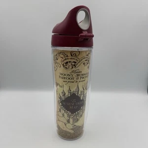 Harry Potter The Marauder's Map Tervis 24oz Insulated Tumbler Travel Mug EUC - Picture 1 of 12