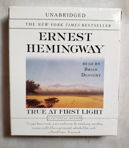 Ernest Hemingway CD True at First Light ungekürztes Hörbuch VERSIEGELT 9 Discs - Bild 1 von 4