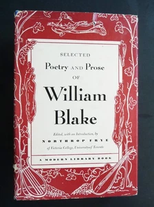 Selected POETRY & PROSE of WILLIAM BLAKE • 1953 MODERN LIBRARY No. 285 • HC DJ - Bild 1 von 14